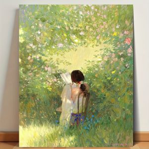 Oil Painting By Numbers Kit Woman Sitting DIY Pictures By Numbers Home Decor Holiday gifts Birthday gifts