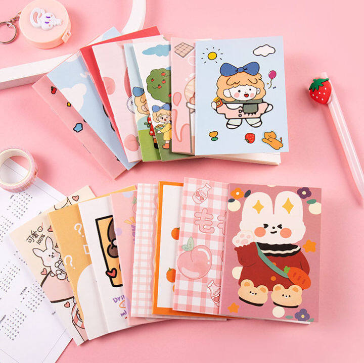 Hami 1PC Cute Mini Notebook Portable Diary Notepad Cartoon Notepad ...