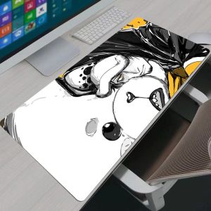 Bandai | Mouse Pad Large Gamer One Piece Trafalgar Law Gaming Accessories Speed Keyboard Rubber Lock Edge Desk Mat Laptop Mousepad