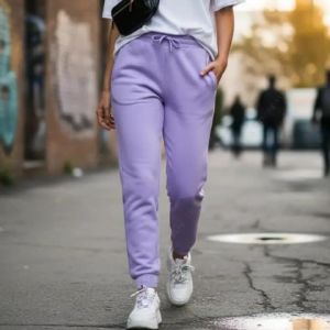2026 New Aesthetics Solid color Pants for Women Jogging Pants Sports Basics Fleece Trousers Blank Sweatpants Woman Joggers S~3XL