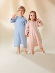 Usbettas | Girls Cat Belly Cotton Sleep Dress