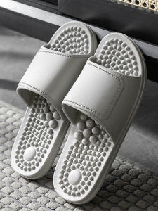 Massage Slippers Mens Indoor Home Foot Acupuncture Point Non Slip Home Home Soft Bottom Bath Bathroom Sandals Summer