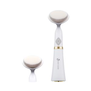 MarcoPele MP6010 Electric Ultrasonic Vibration Soft Bristle Face Cleansing Device Beauty Skin Care Tool Home Use Kit