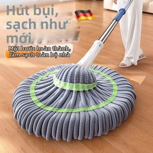NAIFUNA | Chổi Lau Nhà Tự Vắt Không Cần Rửa Tay Dùng Được Ướt Và Khô