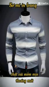 Áo sơ mi cotton của nam giới Áo sơ mi dài tay Nam phù hợp với xu hướng Hàn Quốc Mùa xuân và mùa thu Kinh doanh thông thường mẫu N52