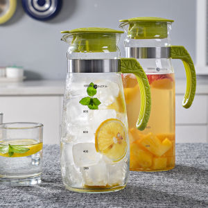 Cold Water Jar Set Glass High Temperature Resistance For Home Thickened Explosion-Proof European Large Sized Creative Large Capacity Cold Water Cool Water Pot