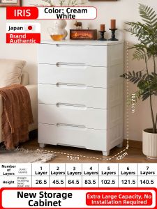 IRIS | Multilayer Large Capacity Plastic Storage Cabinet