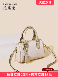 2025 New Fashion Versatile Womens Bag Simple Shoulder Crossbody Bag Soft Texture Zipper Handbag Pillow Shape Ladies Purse