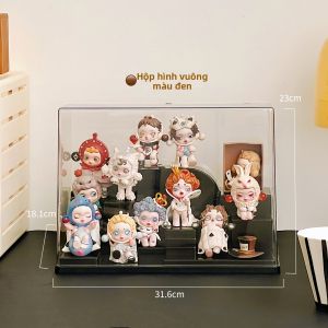BOZHI |Hộp trưng bày đồ trang trí bằng acrylic trong suốt