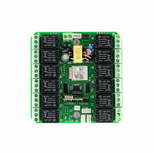 Tuya Smart APP Smart Life APP 12 way Zigbee remote intelligent control relay module AC85-250V point action self-locking interlock support RF433mhz remote control support external switch control IoT remote relay module smart home switch DIY remote control