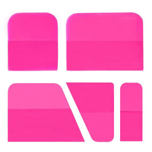 2/3/5Pcs PPF Squeegee Kit Window Tint Squeegee Wrapping Rubber Scraper Window Tint Tools for Car Paint Protection Film Install