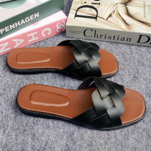 Sandal Flat Anyam Wanita Terbaru Keinian Sendal Teplek