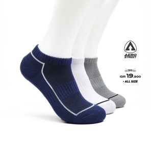 Aerostreet Shock Sport Bishop - Kaos Kaki Pria Wanita 1H000