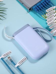 Máy In Nhãn Nhiệt Di Động Thông Minh Mini Niimbot D110 Nhãn Dán Cáp Chống Nước Thẻ Nhận Dạng Dính Cho D101/D11/H - Kết Nối Bluetooth