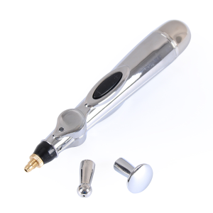 Automatic Acupoint Electronic Needle Massage Pen for Facial Care and Health by Wochuan Digital Co. Ltd. Three Gears Adjustable Voltage Below 36V