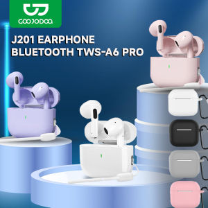 GOOJODOQ J201 Wireless Earphone TWS-A6 Pro Bluetooth 5.3 BT Headphone Smart Touch Wireless Bluetooth Earbuds