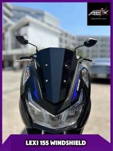 LEXI 155 Windshield With Bolts & Washer Plug & Play – Clean Premium Look