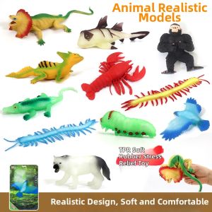 Stress Relief Night Glowing Animal Simulation Toy