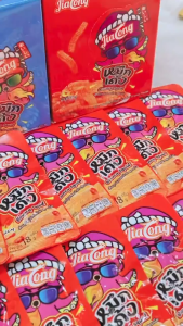 ขนมม่าล่า หมึกเด้ง เส้นบุกปรุงรสหมาล่า มี 2 รส แพ็คละ 12 ซอง อร่อยกรุบเคี้ยวเพลิน พร้อมส่งจากไทย