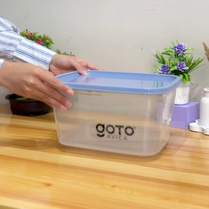 Goto Avica Food Storage Boxes Tempat Penyimpanan Makanan BPA Free 6IN1