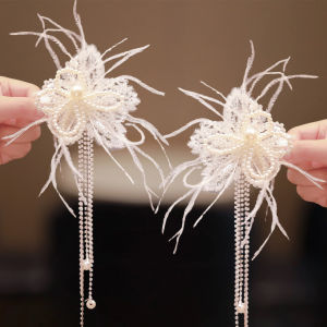 Fairy Feathers Tassel Hair Clips