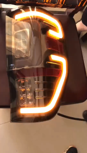Ford Ranger XLT XLS XL Wildtrak/Raptor T6 T7 2012-2022 V-land LED Smoke Type Upgrade Taillight assembly Set