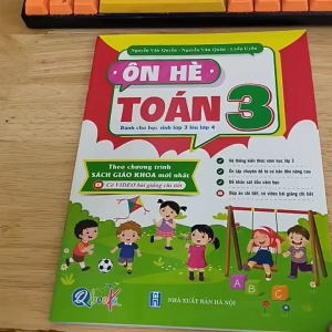 Sách - Ôn hè - Toán 3 (Lớp 3 lên 4) - Chương trình mới (Qbooks)