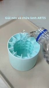 Romoss Mẫu silicone khối băng Trống Khay Đá Khuôn Máy làm đá dễ dàng phát hành mini đá viên để làm cho nhựa mềm khuôn nhỏ dung tích lớn hộp đá  hộp đựng băng đá khuôn silicon khay làm đá có nắp khuôn làm kem