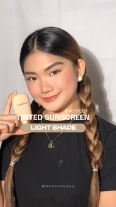 Barefaced Sunkissed Tinted-Light Sunscreen Protect Sun Protect Glass Skin Easy Blend Make Up Based