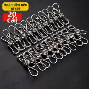 Kẹp Quần Áo Bền Inox
