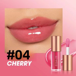 Son Dưỡng Môi O.TWO.O Bóng Mượt Dưỡng Ẩm Không Dính Làm Đầy Môi Bóng Nước Quyến Rũ Nhũ Lấp Lánh Làm Lớp Nền Son Dưỡng Môi Mỹ Phẩm Kích Thước Đầy Đủ