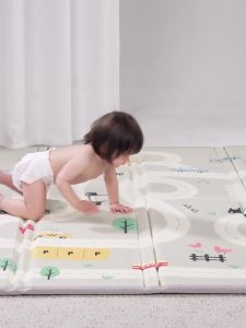 SHI YUE JIE JING | Thickened XPE Baby Crawling Mat Home Use Spring Autumn