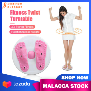 Waist Twisting Disc with Foot Massage Board Fitness Body Building Waist Slim Twister Plate Home Exercise Equipment