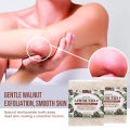 Coconut Exfoliating Scrub Soap Bar Deep Cleaning Bath Revitalizing Softens Cuticle Smooth Skin Jojoba Oil Moisturizing Body Wash. 