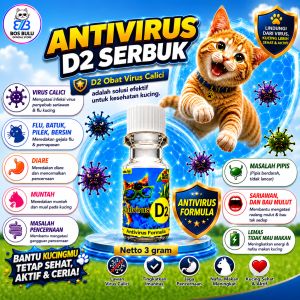 d2 vitamin obat virus calici distemper muntah flu dan batuk pilek sariawan mencret untuk kucing