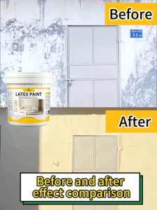 [Cement wall direct brush]wall latex paint waterproof＆anti-mold latex paint waterproof paint for wall paint Indoor and outdoor usewall waterproof paint wall waterproof outdoor wall paint for house 墙面乳胶漆