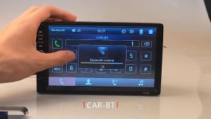 7 นิ้ว HD 7018B 2DIN บลูทู ธ เครื่องเสียงติดรถยนต์สเตอริโอรถวิทยุเครื่องเล่น MP3 MP5 FM / USB / AUX