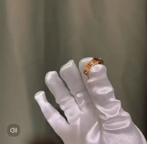 [Bayar Ditempat] Cincin Wanita Bahan Titanium Anti Karat Anti Luntur Aksesoris Fashion Korea Style