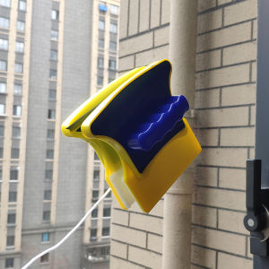 Qiaojia Strong Suction Double-Sided Magnetic Glass Cleaner Single-Layer Window Window Cleaner Outer Window Wiper Fantastic Window Cleaning Tool