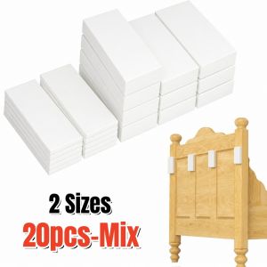 20Pcs EVA Foam Headboard Wall ProtectorsFurniture StoppersWall PadsDouble-sided Adhesive Cushioning Bumpers for Bed and Sofa