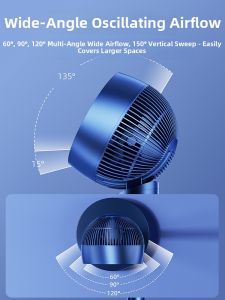 SENXUN | Standing Cooling Household Fan Smart Remote Control Energy Saving