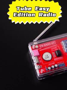 diymore | DIY FM Radio Kit RDA5807 Module 87-108MHz School Teaching Friendly Noise Cancellation Easy Operation for DIY Enthusiasts