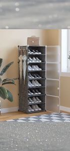 ตู้เก็บรองเท้า A1-A2 ( 1แถว4ชั้น ) • ชั้นวางรองเท้า มีช่องเก็บของหลายชั้น ชั้นวางอเนกประสงค์ มาพร้อมฝาปิดป้องกันฝุ่น