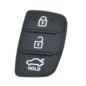 3 Nút Chìa Khóa Vỏ Cao Su Sửa Chữa Dành Cho Xe Hyundai Creta I20 I40 Tucson Elantra Santa Fe Solaris IX35 IX45 Remote