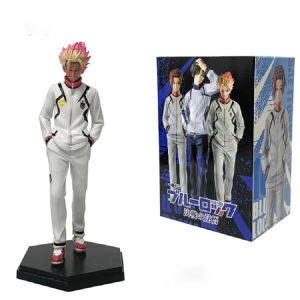 Bandai | 19cm Blue Lock Anime Figure Itoshi Rin Action Figure Itoshi Sae/Ryusei Shidou Figurine PVC Collectible Model Toys Christmas Gift
