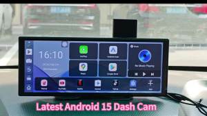 Imagebon P70Plus 11.4 Android 15 Car Dash Cam 6+128G Dual WiFi Wireless CarPlay & Android Auto Smart Split-Screen Google Car DV