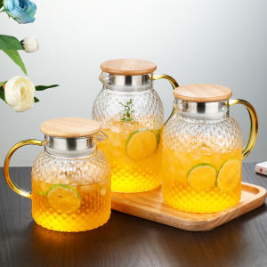 High Temperature Resistant Hammered Pattern Water Jug