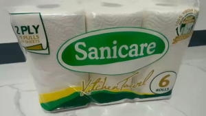 Sanicare Kitchen Towel Paper 2-Ply 6-Rolls
