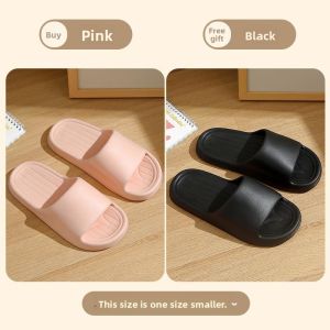 MONLEYTA | Buy One Get One Free Slippers Indoor Bathroom Anti-Slip Deodorant Couple Pair Summer Flat Sandals Men Women New 2025 Model