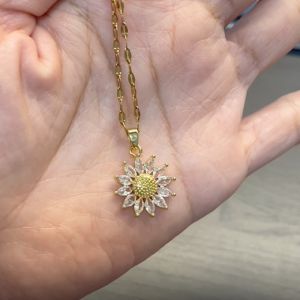 TALA hand made 18K Gold Hallyu K-Pop Inspired Army Pendant Necklace for Women Accessories